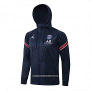 Giacca con Capucha Paris Saint-Germain 2021 2022 Blu