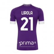 Maglia ACF Fiorentina Giocatore Lirola Home 2020 2021