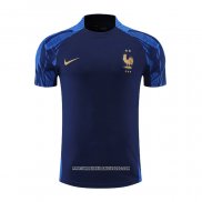 Maglia Allenamento Francia 2022 2023 Blu