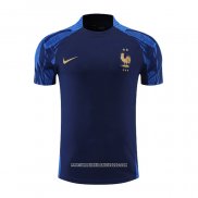 Maglia Allenamento Francia 2022 2023 Blu