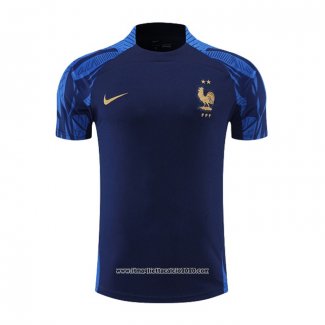 Maglia Allenamento Francia 2022 2023 Blu