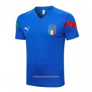 Maglia Allenamento Italia 2022 2023 Blu