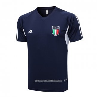 Maglia Allenamento Italia 2023 2024 Blu