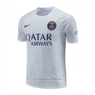 Maglia Allenamento Paris Saint-Germain 2022 2023 Grigio