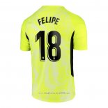 Maglia Atletico Madrid Giocatore Felipe Terza 2020 2021