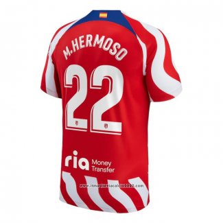 Maglia Atletico Madrid Giocatore M.hermoso Home 2022 2023