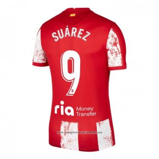 Maglia Atletico Madrid Giocatore Suarez Home 2021 2022