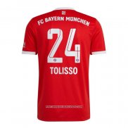 Maglia Bayern Monaco Giocatore Tolisso Home 2022 2023