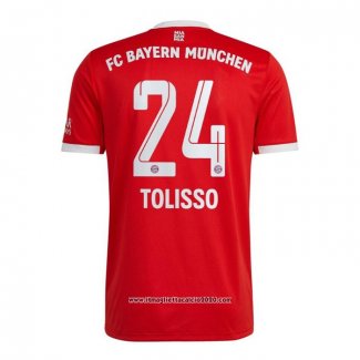 Maglia Bayern Monaco Giocatore Tolisso Home 2022 2023