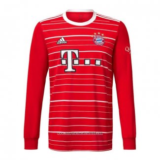 Maglia Bayern Monaco Home Manica Lunga 2022 2023