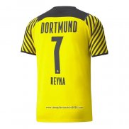 Maglia Borussia Dortmund Giocatore Reyna Home 2021 2022
