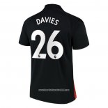 Maglia Everton Giocatore Davies Away 2021 2022