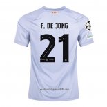 Maglia FC Barcellona Giocatore F.De Jong Terza 2022 2023