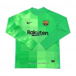 Maglia FC Barcellona Portiere Manica Lunga 2021 2022 Verde