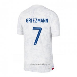 Maglia Francia Giocatore Griezmann Away 2022