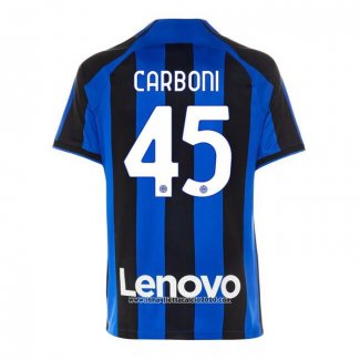 Maglia Inter Giocatore Carboni Home 2022 2023