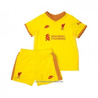 Maglia Liverpool Terza Bambino 2021 2022