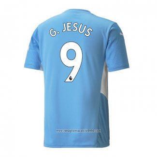 Maglia Manchester City Giocatore G.jesus Home 2021 2022