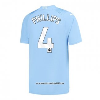 Maglia Manchester City Giocatore Phillips Home 2023 2024