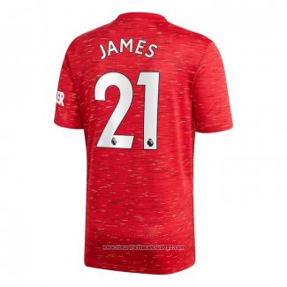 Maglia Manchester United Giocatore James Home 2020 2021
