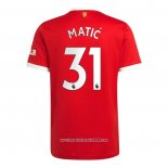 Maglia Manchester United Giocatore Matic Home 2021 2022