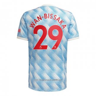 Maglia Manchester United Giocatore Wan-bissaka Away 2021 2022