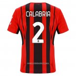 Maglia Milan Giocatore Calabria Home 2021 2022