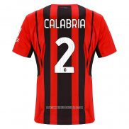 Maglia Milan Giocatore Calabria Home 2021 2022