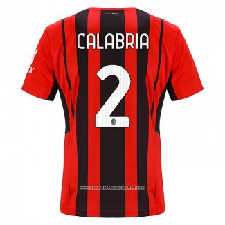 Maglia Milan Giocatore Calabria Home 2021 2022