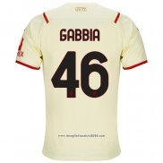 Maglia Milan Giocatore Gabbia Away 2021 2022