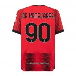 Maglia Milan Giocatore Ketelaere Home 2023 2024