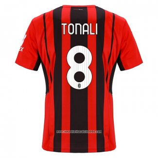 Maglia Milan Giocatore Tonali Home 2021 2022