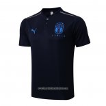 Maglia Polo Italia 2022 2023 Blu