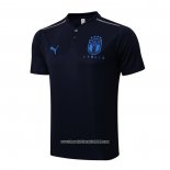 Maglia Polo Italia 2022 2023 Blu