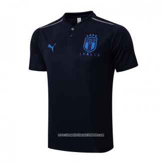 Maglia Polo Italia 2022 2023 Blu