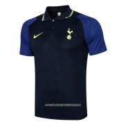 Maglia Polo Tottenham Hotspur 2020 2021 Blu