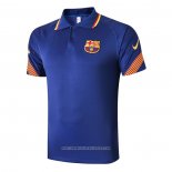 Maglia Polo FC Barcellona 2020 2021 Blu