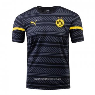 Maglia Prematch Borussia Dortmund 2022 Nero