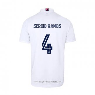 Maglia Real Madrid Giocatore Sergio Ramos Home 2020 2021