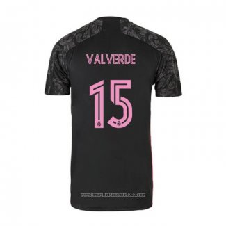 Maglia Real Madrid Giocatore Valverde Terza 2020 2021