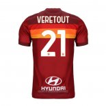 Maglia Roma Giocatore Veretout Home 2020 2021