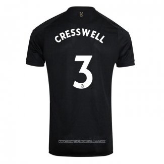 Maglia West Ham Giocatore Cresswell Terza 2020 2021