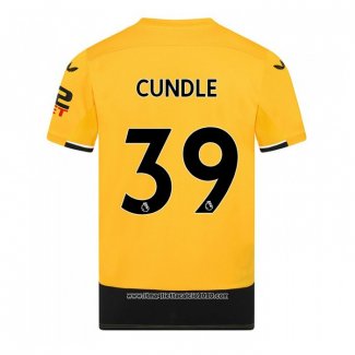 Maglia Wolves Giocatore Cundle Home 2022 2023