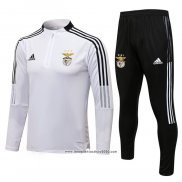 Tuta da Track Felpa Benfica 2021 2022 Bianco