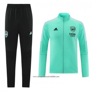 Tuta da Track Giacca Arsenal 2021 2022 Verde