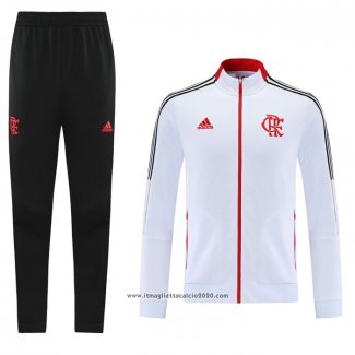 Tuta da Track Giacca Flamengo 2021 2022 Bianco