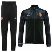 Tuta da Track Giacca Manchester United Special 2021 2022 Nero