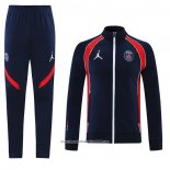 Tuta da Track Giacca Paris Saint-Germain Jordan 2021 2022 Blu