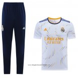 Tuta da Track Real Madrid Manica Corta 2021 2022 Bianco