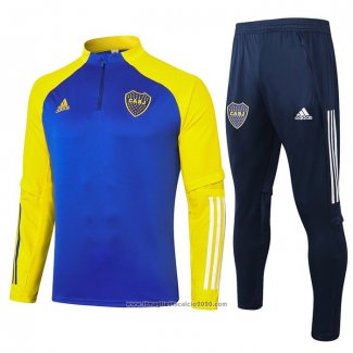 Tuta da Track Felpa Boca Juniors 2020 2021 Blu